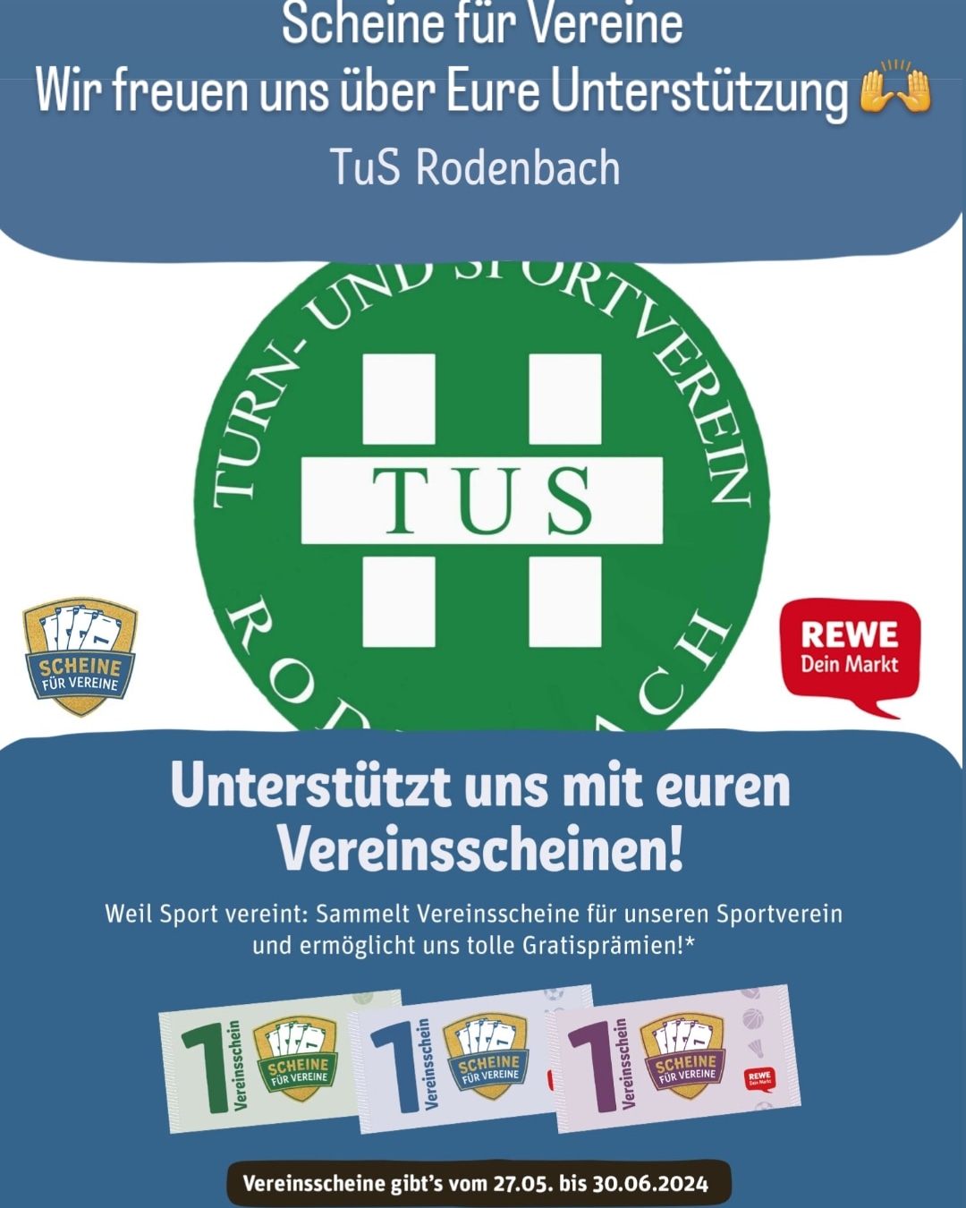 Read more about the article Scheine für Vereine